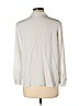 J.jill 100% Rayon White Long Sleeve Button-Down Shirt Size L (petite) - photo 2