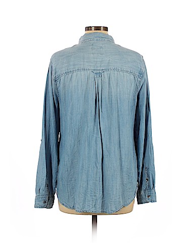 American Eagle Outfitters Long Sleeve Button-Down Shirt (view 2)