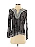 Lucky Brand Black Long Sleeve Top Size S - photo 1