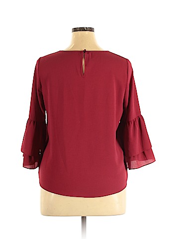 BCX 3/4 Sleeve Blouse (view 2)