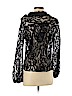 Cynthia Rowley 100% Polyester Black Long Sleeve Top Size 2 - photo 2