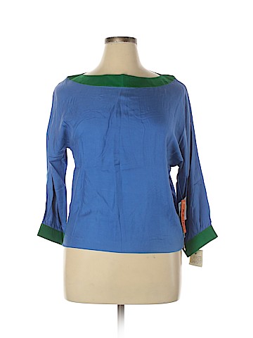 Assorted Brands 3/4 Sleeve Silk Top (view 1)
