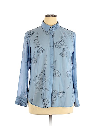 A New Day Long Sleeve Blouse (view 1)