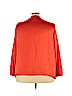 Anthology 100% Polyester Orange Long Sleeve Blouse Size 24 - photo 2