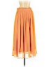 Forever 21 100% Polyester Orange Casual Skirt Size M - photo 1