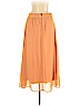 Forever 21 100% Polyester Orange Casual Skirt Size M - photo 2