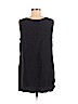 Lafayette 148 New York 100% Silk Black Sleeveless Silk Top Size L - photo 2