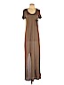 Haute Hippie Brown Casual Dress Size M - photo 1