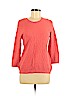Vince Camuto 100% Cotton Pink Pullover Sweater Size M - photo 1