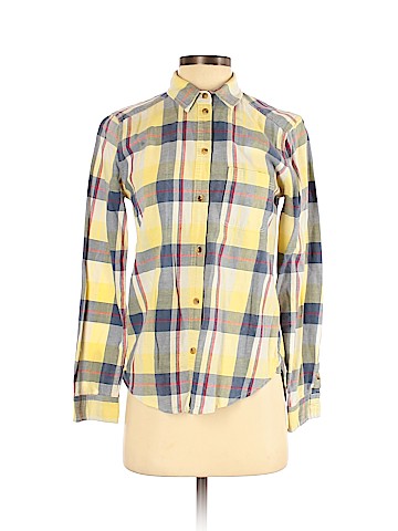 American Eagle Outfitters Long Sleeve Button-Down Shirt (view 1)