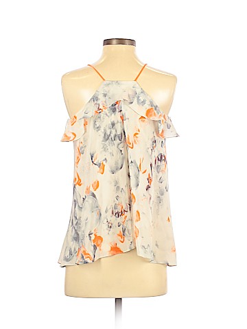 Rebecca Taylor Sleeveless Silk Top (view 2)