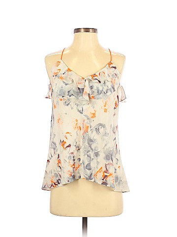 Rebecca Taylor Sleeveless Silk Top (view 1)