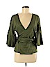 Alexis Green 3/4 Sleeve Blouse Size M - photo 1