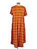Lularoe Orange Casual Dress Size XL - photo 2