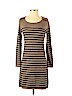 Ann Taylor LOFT Brown Casual Dress Size S (petite) - photo 1