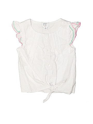 Crown & Ivy Short Sleeve Blouse (view 1)