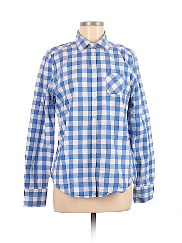American Eagle Outfitters Long Sleeve Button-Down Shirt (view 1)
