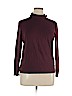 Talbots Burgundy Long Sleeve Turtleneck Size XL - photo 1