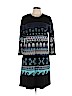 J. McLaughlin Black Casual Dress Size L - photo 1