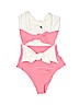 Lisa Marie Fernandez Pink One Piece Swimsuit Size Sm (2) - photo 1