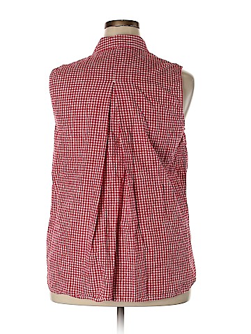Faded Glory Sleeveless Button-Down Shirt (view 2)