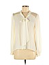 Forever 21 Ivory Long Sleeve Blouse Size M - photo 1