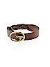Fossil 100% Leather Solid Brown Leather Belt Size S - photo 1