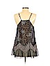 Free People 100% Polyester Black Sleeveless Blouse Size S - photo 2