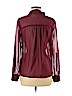 Full Tilt 100% Polyester Burgundy Long Sleeve Blouse Size M - photo 2