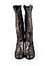 Cynthia Vincent 100% Leather Silver Boots Size EU 37 - photo 2