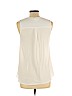 Monteau 100% Polyester White Sleeveless Blouse Size L - photo 2