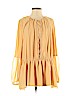 Free People 100% Polyester Yellow Long Sleeve Blouse Size S - photo 1
