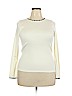 Zara Ivory Long Sleeve Top Size XXL - photo 1
