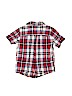 The Children's Place 100% Cotton Red Short Sleeve Button-Down Shirt Size 3T - photo 2