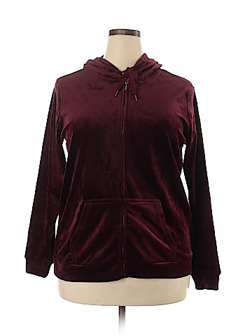 Gloria Vanderbilt Zip Up Hoodie (view 1)