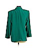 Savannah 100% Silk Green Silk Blazer Size M (petite) - photo 2