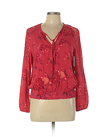 Mudd Long Sleeve Blouse (view 1)