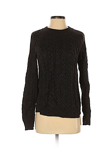 Aqua Cashmere Pullover Sweater (view 1)