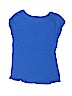 Justice 100% Cotton Blue Short Sleeve Top Size 12 - photo 2