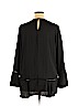 Mossimo 100% Polyester Black Long Sleeve Blouse Size XL - photo 2
