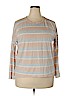 Lou & Grey Tan Long Sleeve T-Shirt Size XL - photo 1
