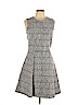 Theory Gray Casual Dress Size 8 - photo 1