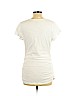 Old Navy - Maternity 100% Cotton White Short Sleeve T-Shirt Size L - photo 2