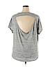 Xersion 100% Polyester Gray Active T-Shirt Size 2X - photo 2