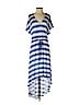 H&M 100% Viscose Blue Casual Dress Size S - photo 1