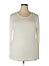 Unbranded White Long Sleeve Top Size 2X - photo 1