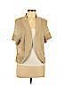 NY Collection 100% Acrylic Tan Cardigan Size XL - photo 1
