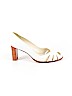 Stuart Weitzman White Heels Size 8 1/2 - photo 1