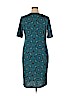 Lularoe Blue Casual Dress Size 2X - photo 2