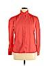 Alicia Red Long Sleeve Button-Down Shirt Size 16 - photo 1